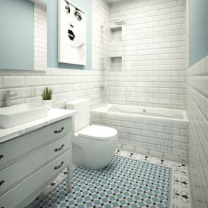 Ladrilho 1900 Palau Celeste 20x20cm - Imagem 3