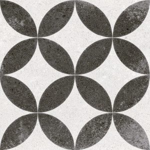 Ladrilho Vodevil Kerala Negro 20x20cm