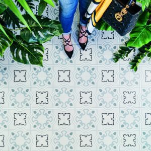 Ladrilho Vodevil Bucareli-R Gris 20x20cm - Imagem 3