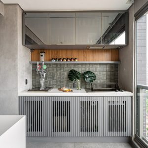 Ladrilho Vodevil Norvins Grafito 20x20cm - Imagem 3