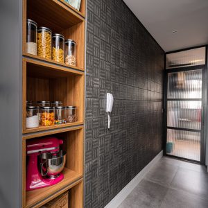 Ladrilho Vodevil Norvins Grafito 20x20cm - Imagem 5