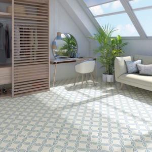 Ladrilho Vodevil Andrassy-R Blanco 20x20cm - Imagem 3