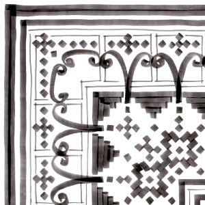 Ladrilho Vodevil Bellaria Sombra 3 20x20cm