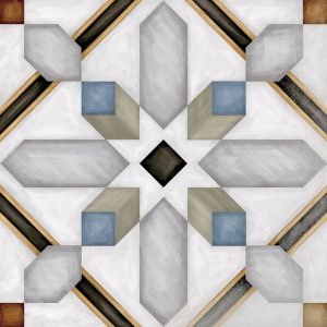 Ladrilho Vodevil Demel Multicolor 20x20cm