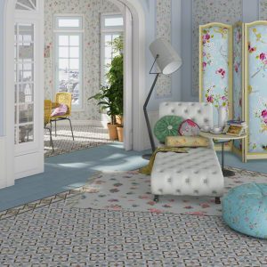 Ladrilho Vodevil Demel Multicolor 20x20cm - Imagem 3