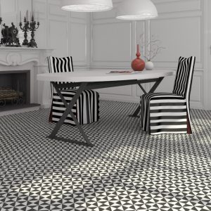 Ladrilho 1900 Terrades Grafito 20x20cm - Imagem 4