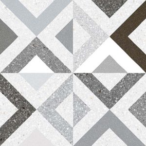 Ladrilho Vodevil Patchwork Brenta Humo 20x20cm