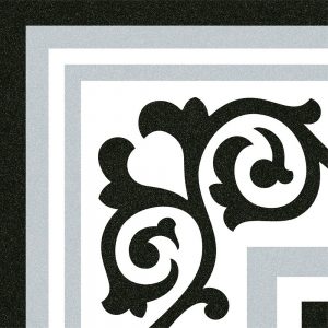 Ladrilho 1900 Gibert 3 Gris 20x20cm