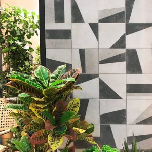 Ladrilho Vodevil Patchwork Osaka Blanco 20x20cm - Imagem 3