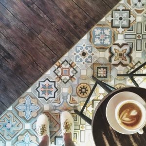 Ladrilho Vodevil Patchwork Octógono Musichalls 20x20cm - Imagem 5