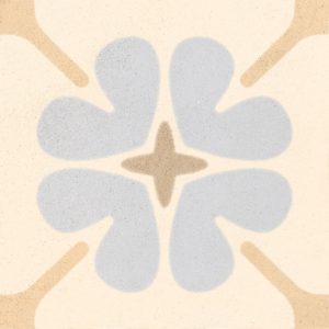 Ladrilho 1900 Patchwork Tassel Crema 20x20cm