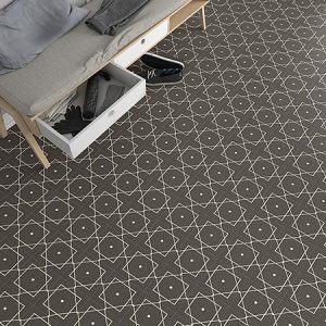 Ladrilho Vodevil Elíseos-R Grafito 20x20cm - Imagem 3