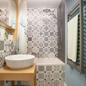 Ladrilho Vodevil Octógono Variette Sombra 20x20cm - Imagem 4