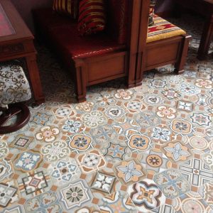 Ladrilho Vodevil Patchwork Octógono Musichalls 20x20cm - Imagem 7