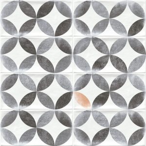 Azulejo Patchwork Amhara Multicolor 10x20cm - Imagem 4