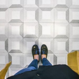 Ladrilho Vodevil Argileto Blanco 20x20cm - Imagem 4