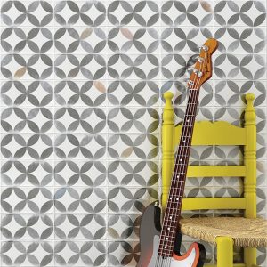 Azulejo Patchwork Amhara Multicolor 10x20cm - Imagem 3