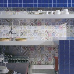 Azulejo Aranjuez Marino 20x20cm - Imagem 3