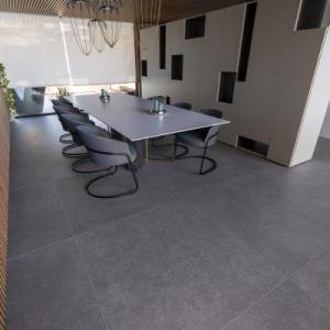 Porcelanato Nassau-R Grafito Antiderrapante 120x120cm - Imagem 9