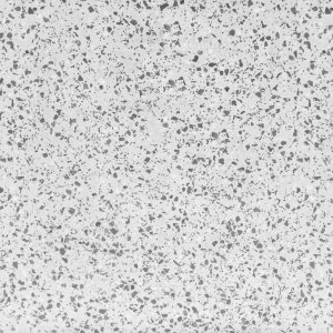 Placa Cimentícia Terrazzo Branco e Preto 100x100x2,5cm