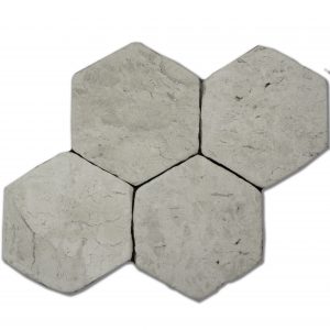 Anticatto Travertine Hexagonale 16x14cm