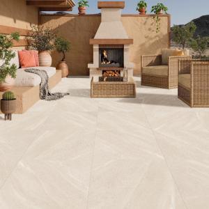 Porcelanato Limestone Clx Tan Abs 83x83cm - Imagem 3