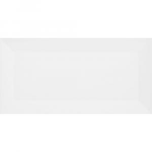 Azulejo Metro White Acetinado 10x20cm