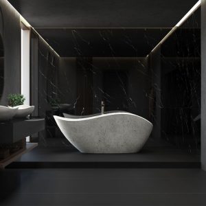 Porcelanato Solid Black Polido 80x160cm - Imagem 2