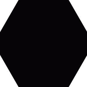 Revestimento Cerâmico Hexagon Nero Acetinado 20x23cm