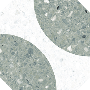 Cerâmica Vives Octógono Valeta Verde 20x20cm