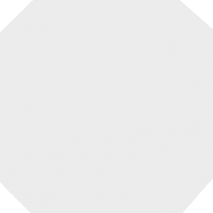 Ladrilho Vodevil Octógono Alaska 31,6x31,6cm