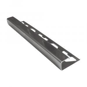 Perfil Aço Inox Quadrado Brilhante