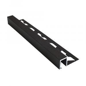 Perfil Alumínio Quadrado Carvão Tex