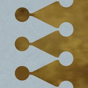 Azulejo Vives Blason Azul Oro 20x20cm