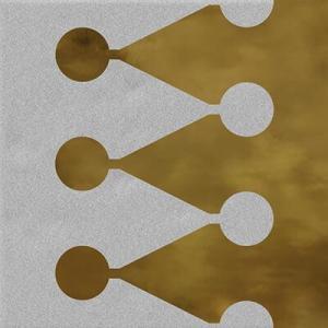 Azulejo Vives Blason Humo Oro 20x20cm