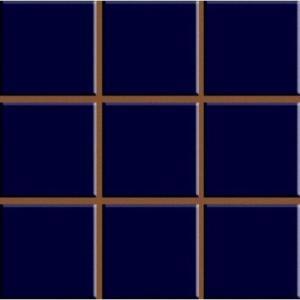 Ladrilho Facade Dark Blue Acetinado 20,3x20,3cm