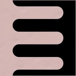 Azulejo Vives Garland Rosa Negro 20x20cm