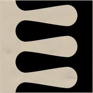 Azulejo Vives Mitra Beige Negro 20x20cm