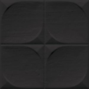 Azulejo Vives Sindhi Negro 13x13cm