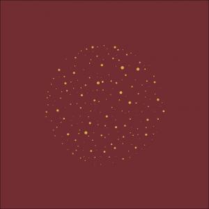 Ladrilho Grãos - 19,6x19,6cm