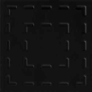 Revestimento Cerâmico Tier Trait Black AC 15x15cm